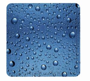 Kleine Wolke Bubble Mata bezpieczeństwa pod prysznic niebieski 55x 55 cm GLAZBUD