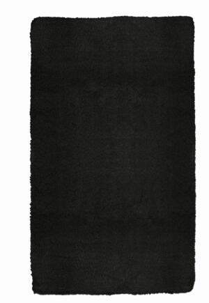 Kleine Wolke Cony Dywanik łazienkowy czarny 60×100 cm GLAZBUD