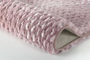 Kleine Wolke Cory Dywanik łazienkowy różowy 60x 60 cm GLAZBUD