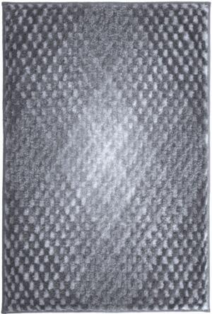 Kleine Wolke Cory Dywanik łazienkowy szary 60×100 cm GLAZBUD