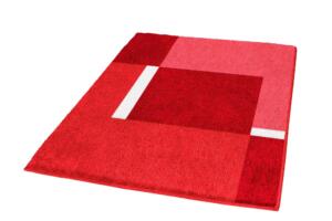 Kleine Wolke Dakota Dywanik łazienkowy czerwony 60x 90 cm GLAZBUD