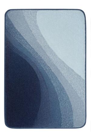 Kleine Wolke Malin Dywanik łazienkowy niebieski 70×120 cm GLAZBUD