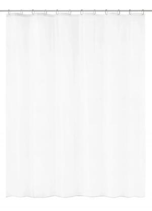 Kleine Wolke Phoenix Winylowa Zasłona prysznicowa biała 240×180 cm GLAZBUD