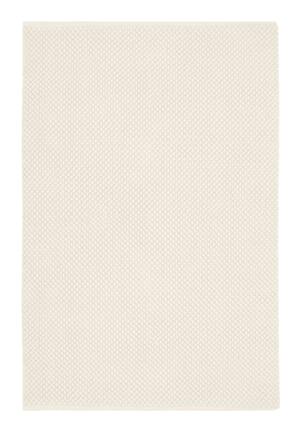 Kleine Wolke Punto Ekologiczny Dywanik łazienkowy White Biały 70×120 cm GLAZBUD