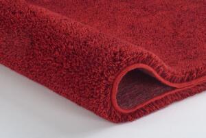 Kleine Wolke Relax Dywanik łazienkowy czerwony 60×100 cm GLAZBUD