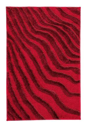 Kleine Wolke Terrace Dywanik łazienkowy Ruby Red Czerwony 60×100 cm GLAZBUD