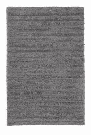 Kleine Wolke Yara Ekologiczny Dywanik łazienkowy ciemny szary 70×120 cm ECO CARE GLAZBUD