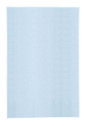 Kleine Wolke Zigzag Supermiękki Dywanik łazienkowy Bright Blue Niebieski 50x 60 cm GLAZBUD
