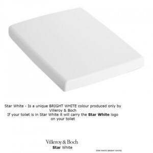 Deska wolnoopadająca Villeroy & Boch La Belle kolor Star White 9M12S1R2 GLAZBUD
