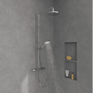 System prysznicowy Villeroy & Boch Universal Showers z trzema rodzajami strumienia TVS10900200061 GLAZBUD